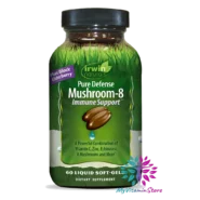 تقویت کننده سیستم ایمنی اروین نچرالز Irwin Naturals Pure Defense Mushroom-8